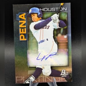 2020 Bowman Platinum Top Prospects Autographs Jeremy Pena #TOP-52 Auto Astros